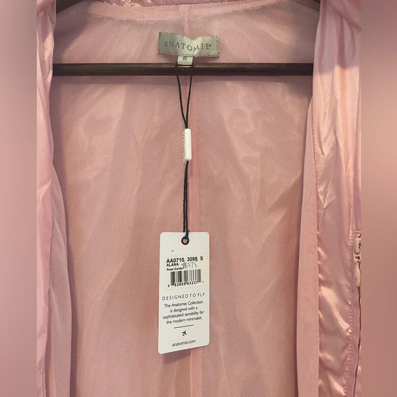 NWT Anatomie Metallic Pink jacket size small - Picture 6 of 8